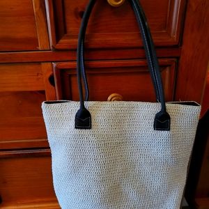 Straw Bucket Bag
